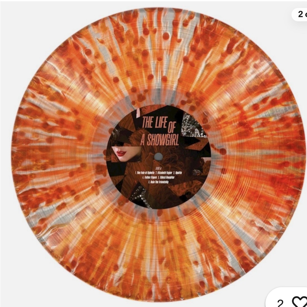 BNIB TAYLOR SWIFT LIFE OF A SHOWGIRL: TINY BUBBLES LIPSTICK 💄 & LACE VINYL ALBUM